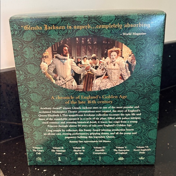 BBC Video - Elizabeth R (VHS, 1995, 6-Tape Set) Glenda Jackson Historical Drama - Picture 4 of 13